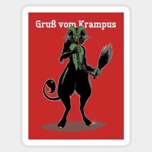 Gruß Vom Krampus Magnet